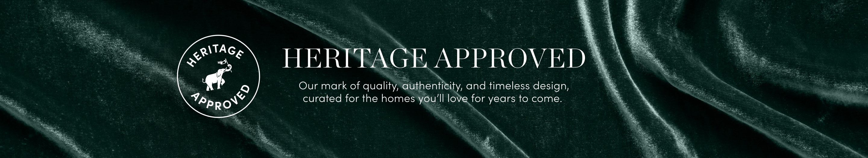 Heritage Approved Banner